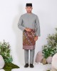 BAJU MELAYU ALWAN IN ULTIMATE GREY