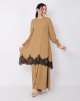 VINCA DRESS IN MUSTARD