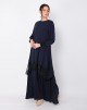 VINCA DRESS IN NAVY BLUE