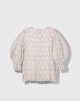 VELIA BLOUSE IN SILVER CLOUD