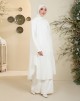 WAFA BLOUSE IN WHITE (WITH LINING)