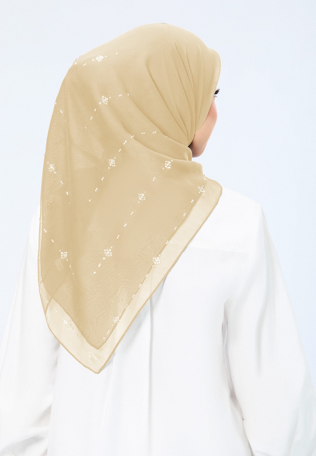 SQ LILYORA VOILE PLAIN DIAMOND