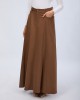 WHIMSY SKIRT IN BROWN