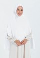 KHIMAR RAUDAH IN WHITE