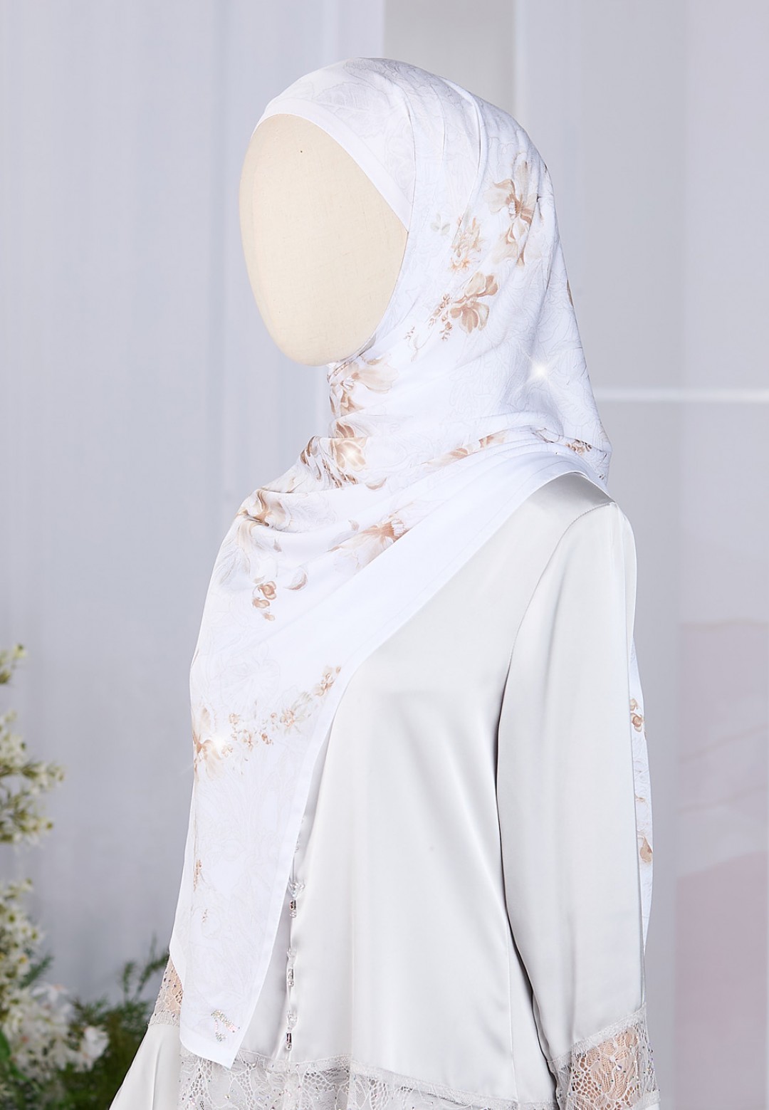 SHAWL BELLAFLORE PRINTED DIAMOND