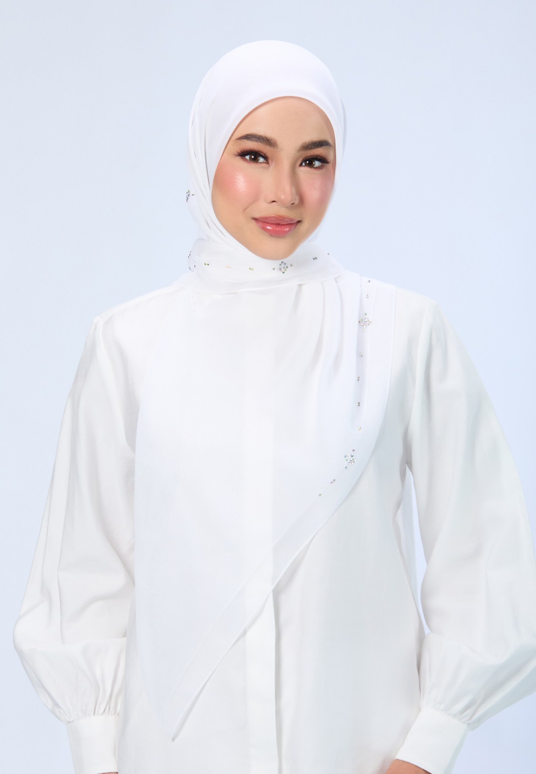 SQ LILYORA VOILE PLAIN DIAMOND