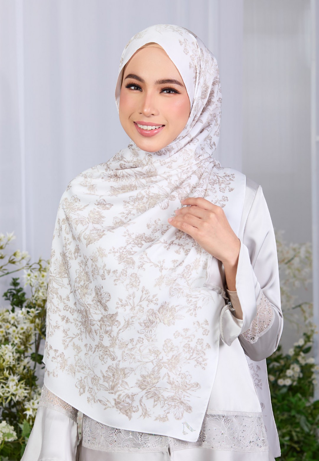 SHAWL FLUEMINA PRINTED