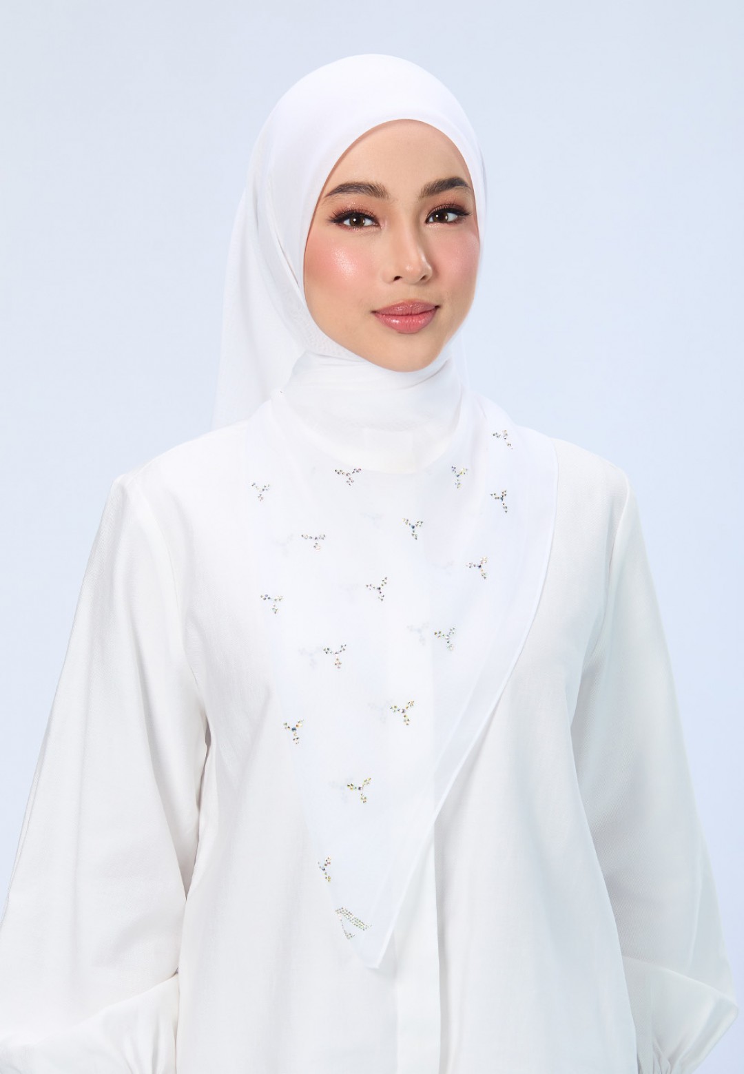 SQ CRYSTALLIQUE VOILE PLAIN DIAMOND
