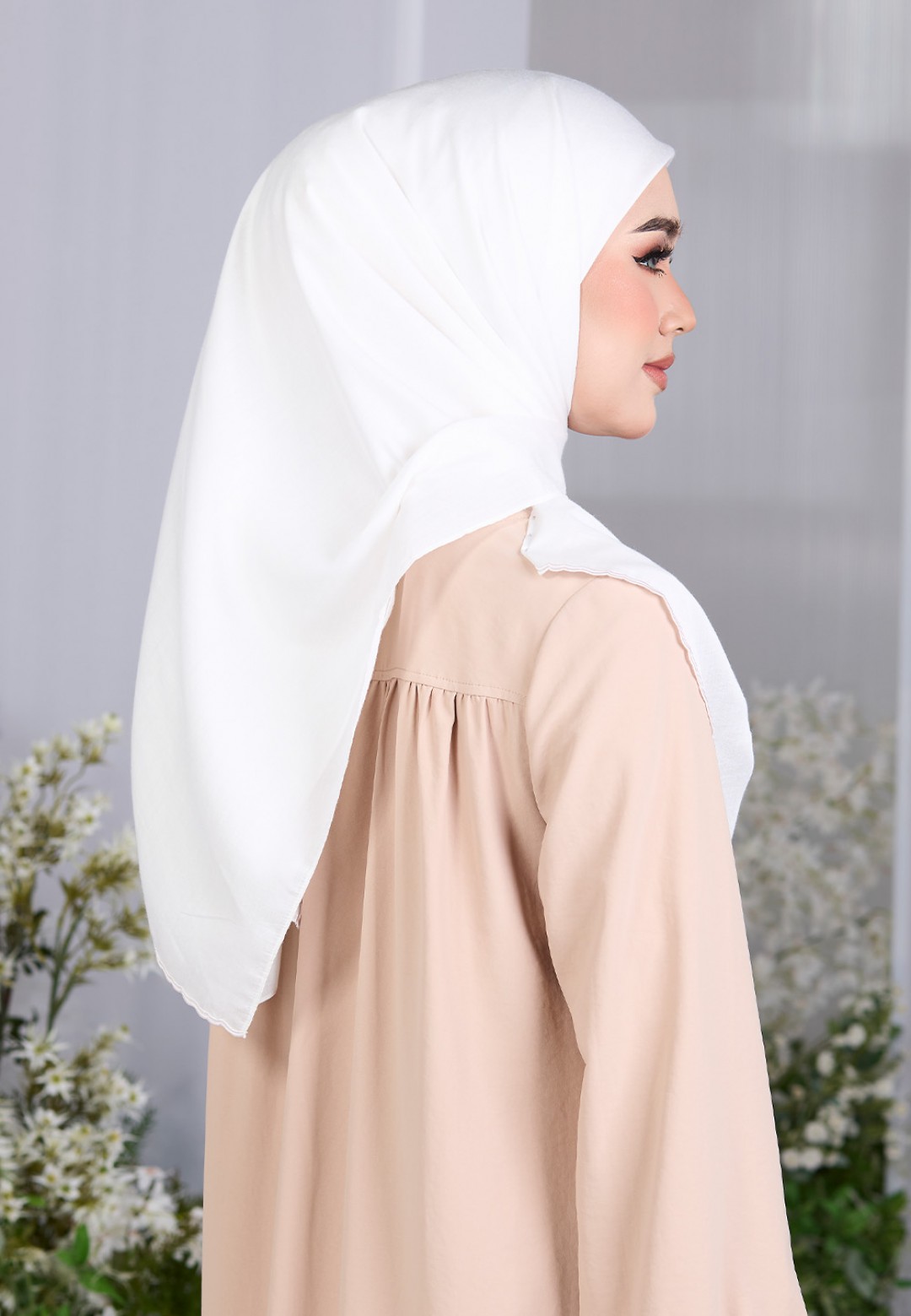 SQ ESME VOILE PLAIN EMBROIDERY