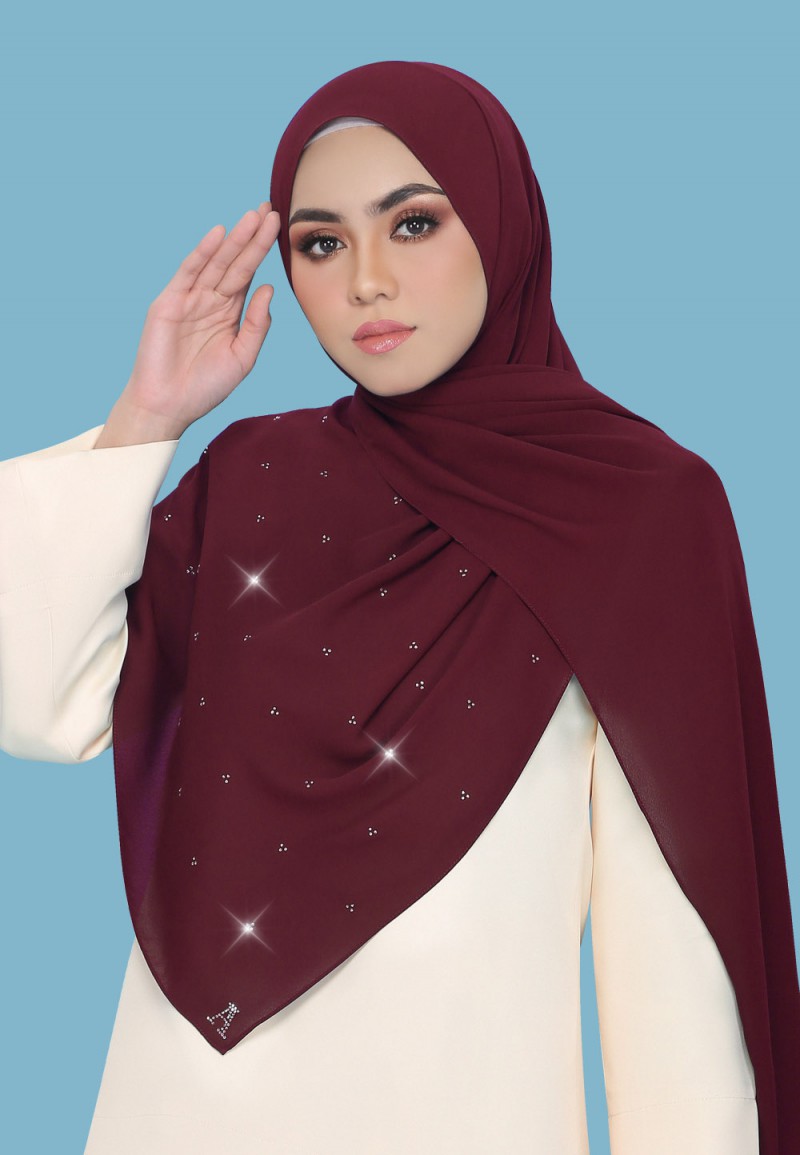 SHAWL TRIO PLAIN DIAMOND 238