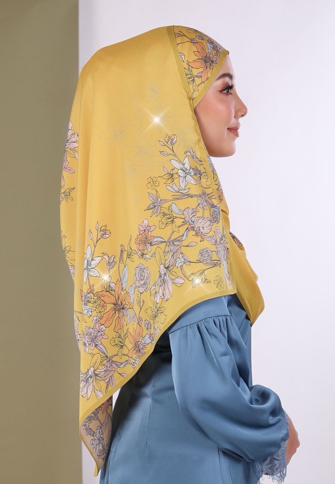 SHAWL CLOVER PTD DIAMOND 298