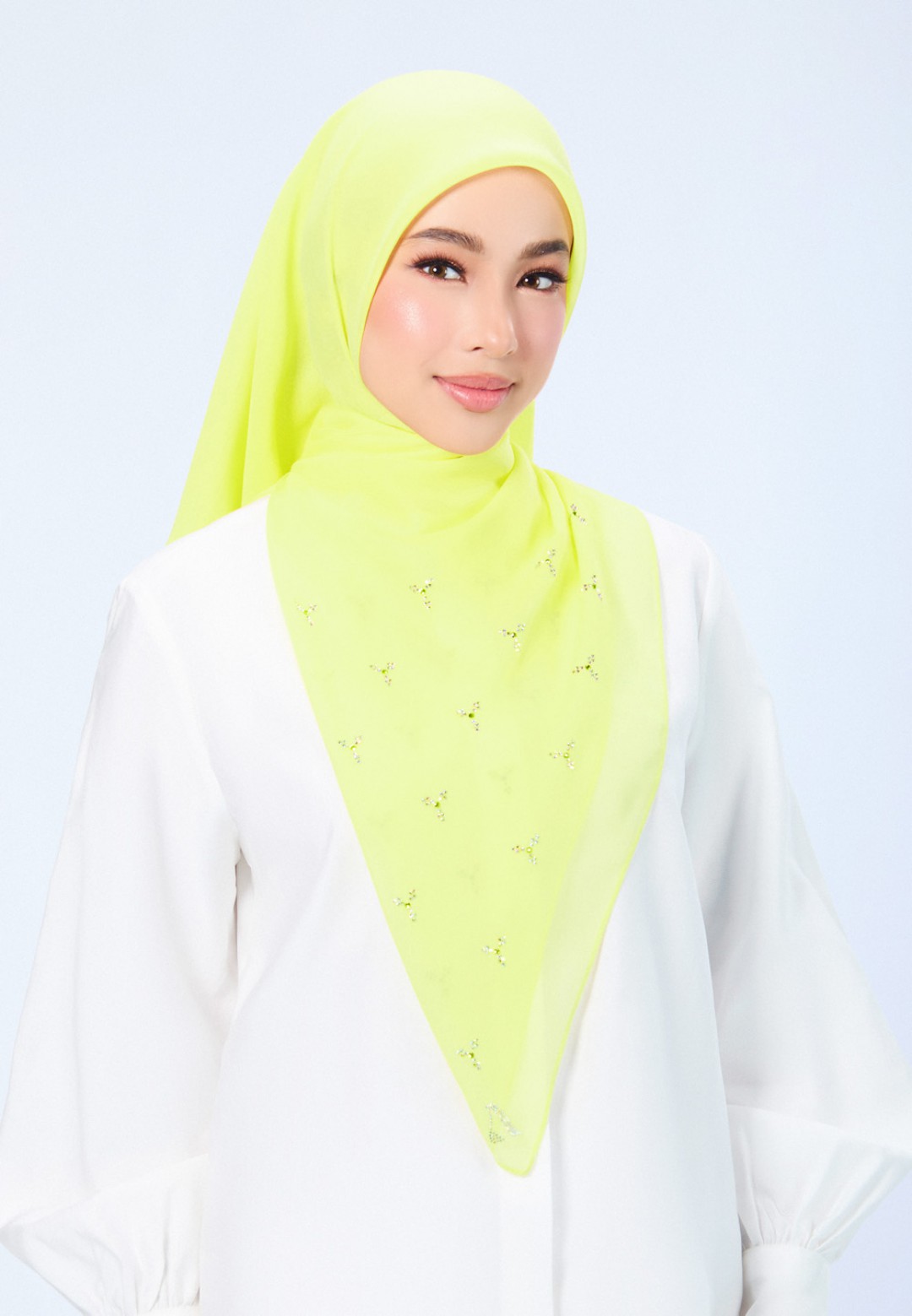SQ CRYSTALLIQUE VOILE PLAIN DIAMOND