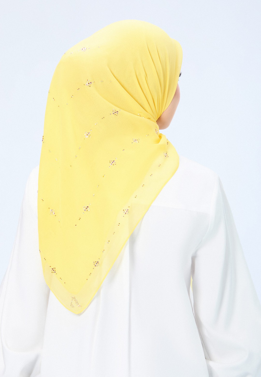 SQ LILYORA VOILE PLAIN DIAMOND