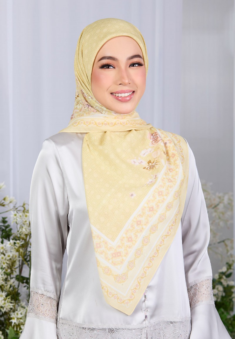 SQ LAVENDREAM VOILE PRINTED