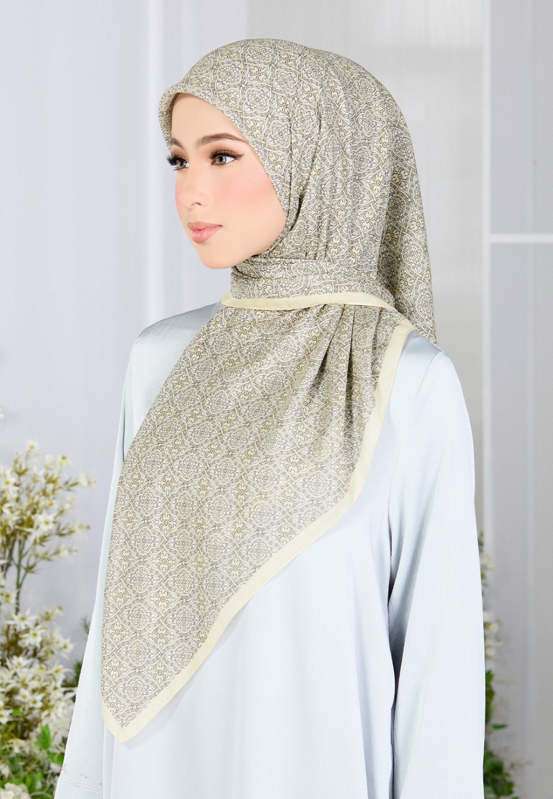 SQ ELAINA VOILE PRINTED