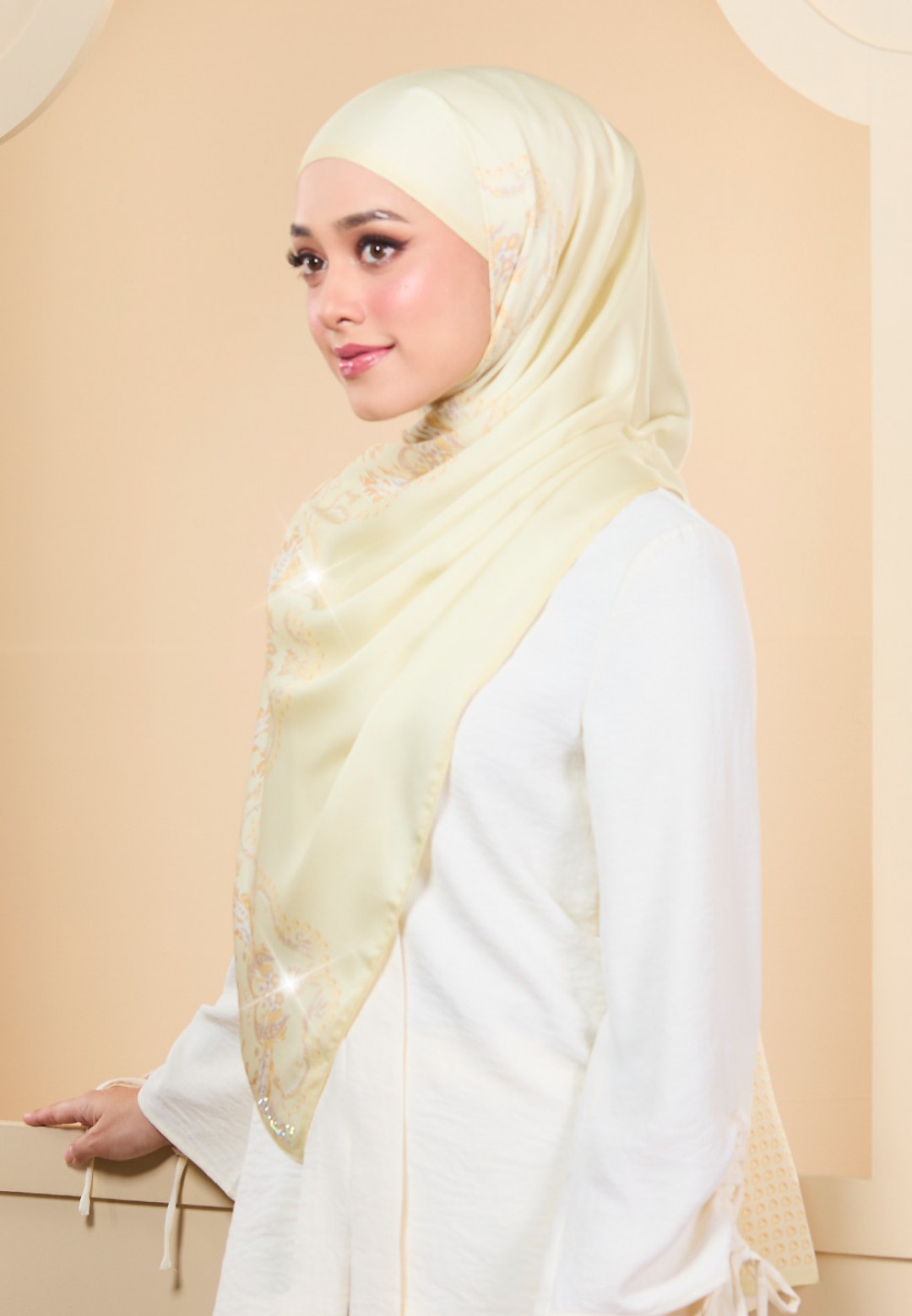 SHAWL WAYLA PRINTED DIAMOND