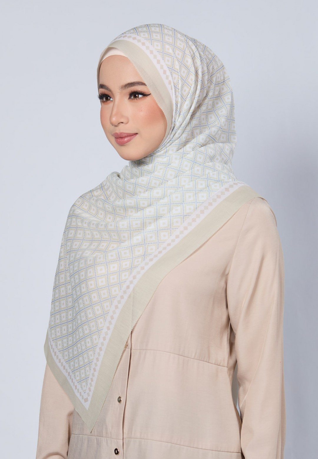 SHAWL CAMIA VOILE LASERCUT