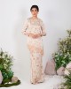 ZAYLEE BAJU KURUNG IN PEACH
