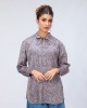 ZOELIE BLOUSE IN PURPLE HEATHER