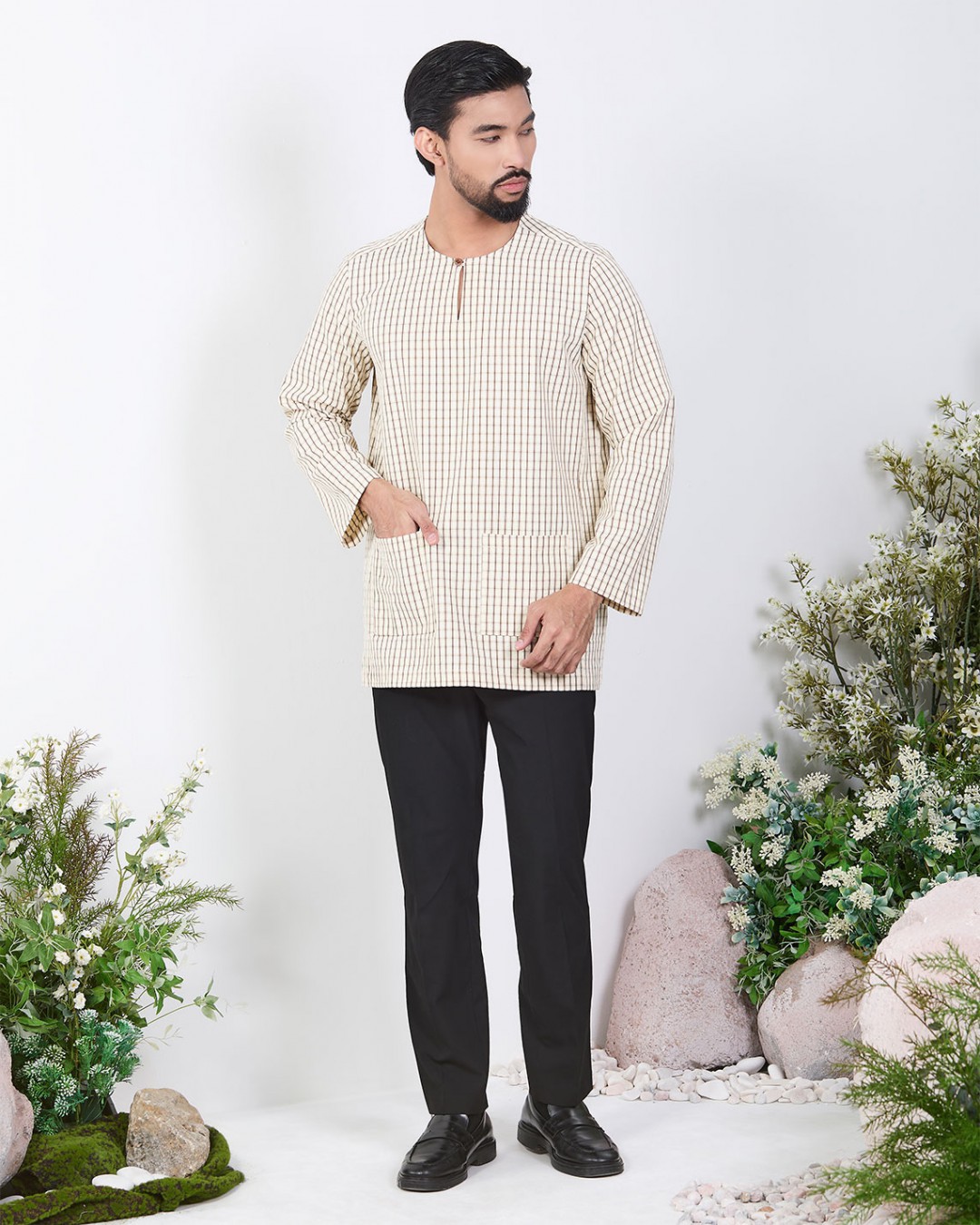 KURTA GHAZI NEW (CHECKERED)
