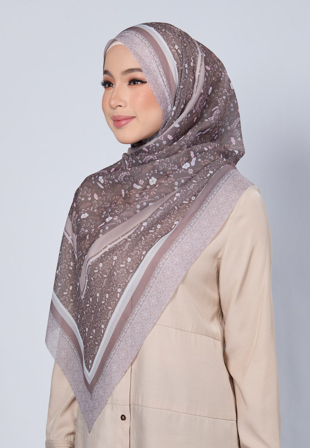 SHAWL LUNARIA VOILE LASERCUT
