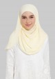 NEQAH SHAWL BRIDAL IN IVORY