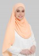 NEQAH SHAWL BRIDAL IN LIGHT SALMON