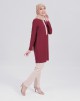 DANA BLOUSE IN MAROON