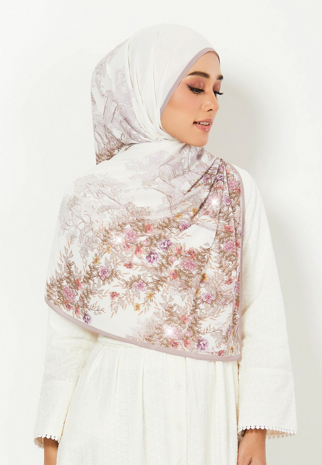 SHAWL 298 FRANCISCA PRINTED DIAMOND