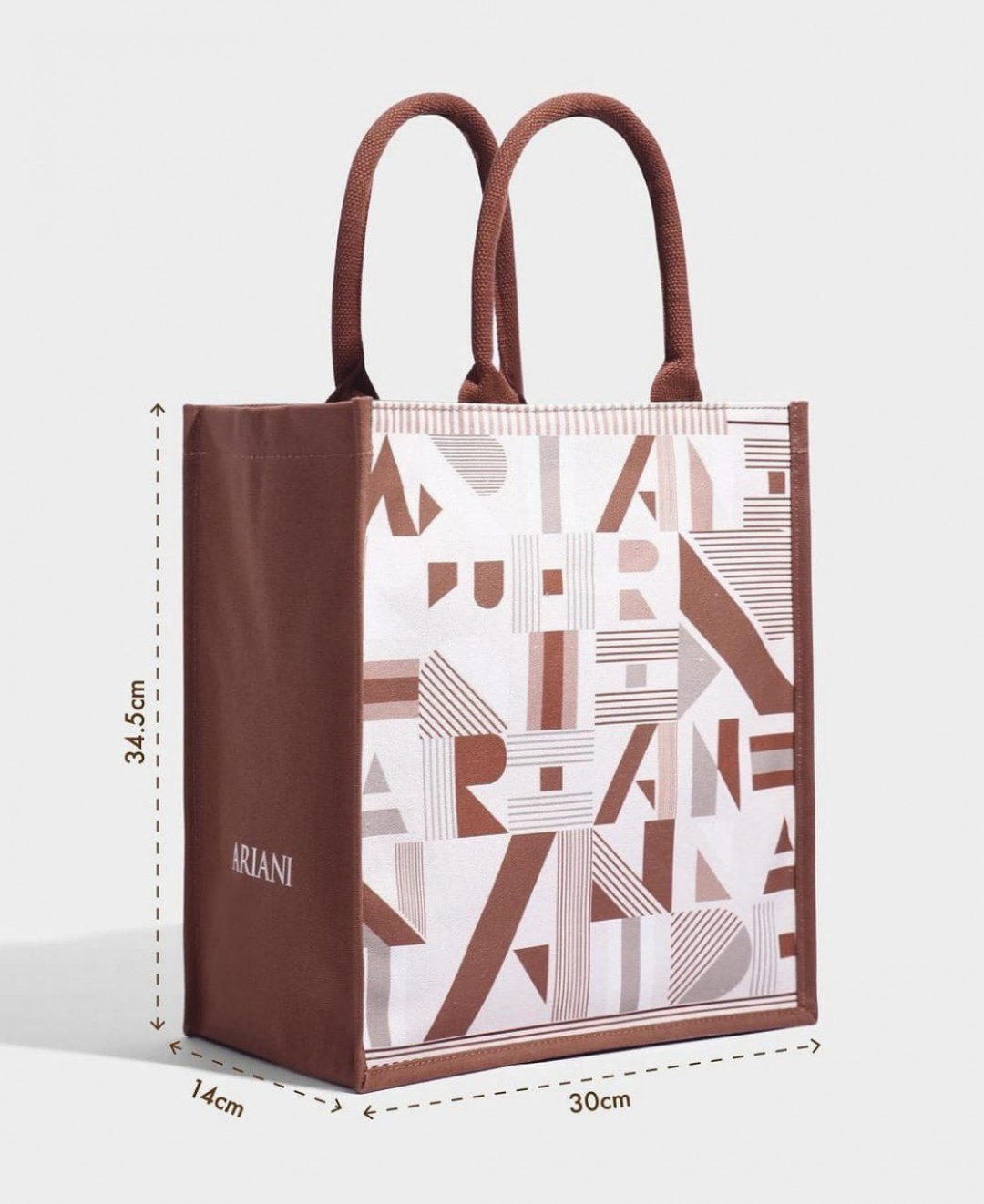 LINE LETRA TOTE BAG MIDI