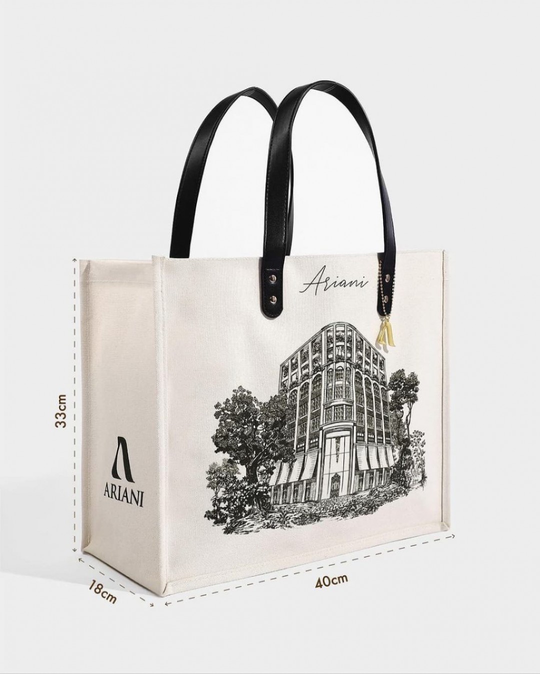 FACADE TOTE BAG MAXI