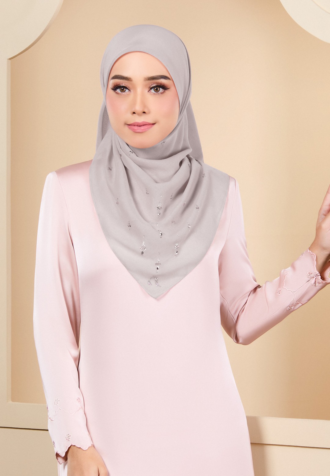 SQ JANAA VOILE PLAIN DIAMOND (VOL II)