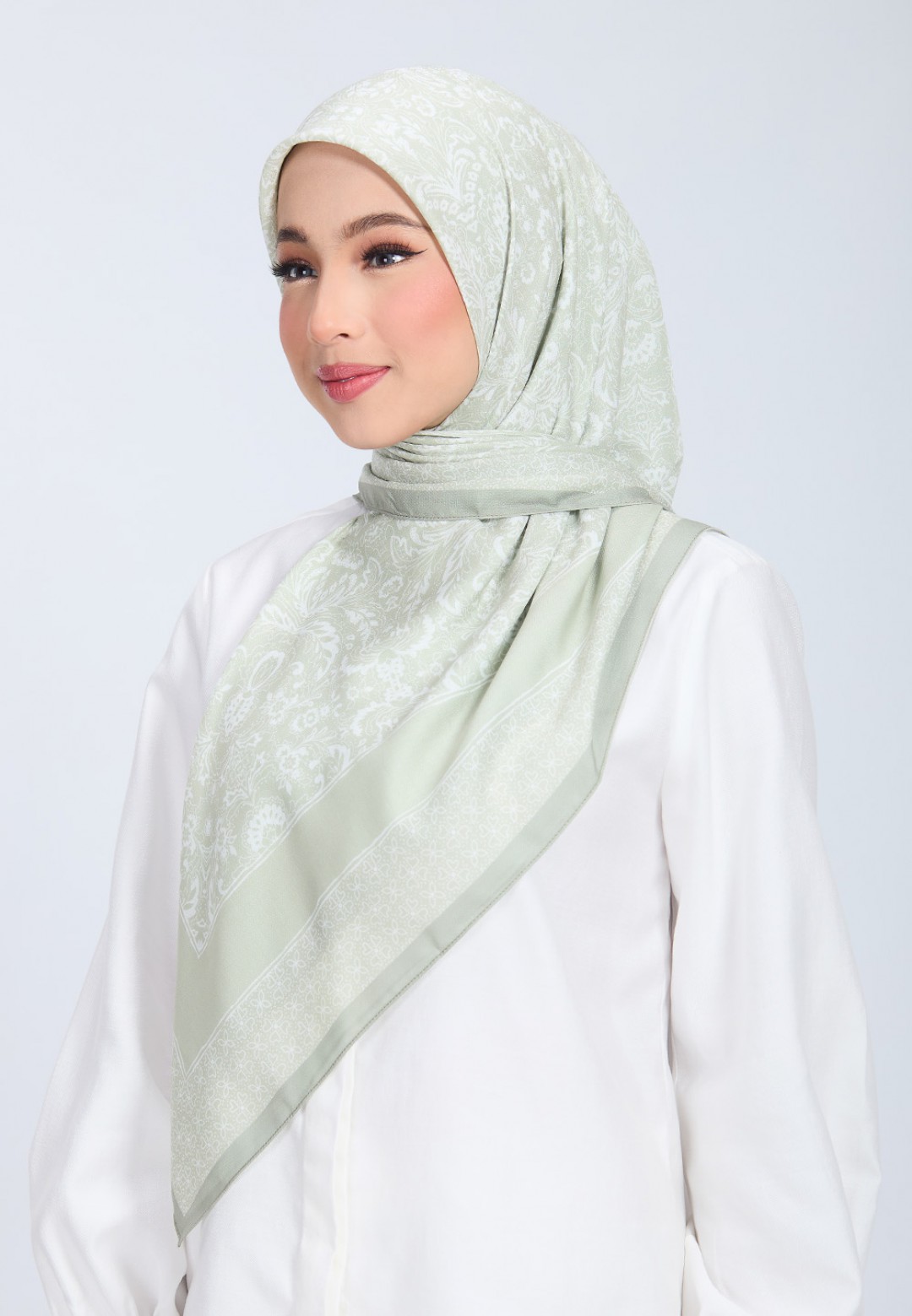 SQ LYDIA VOILE PRINTED