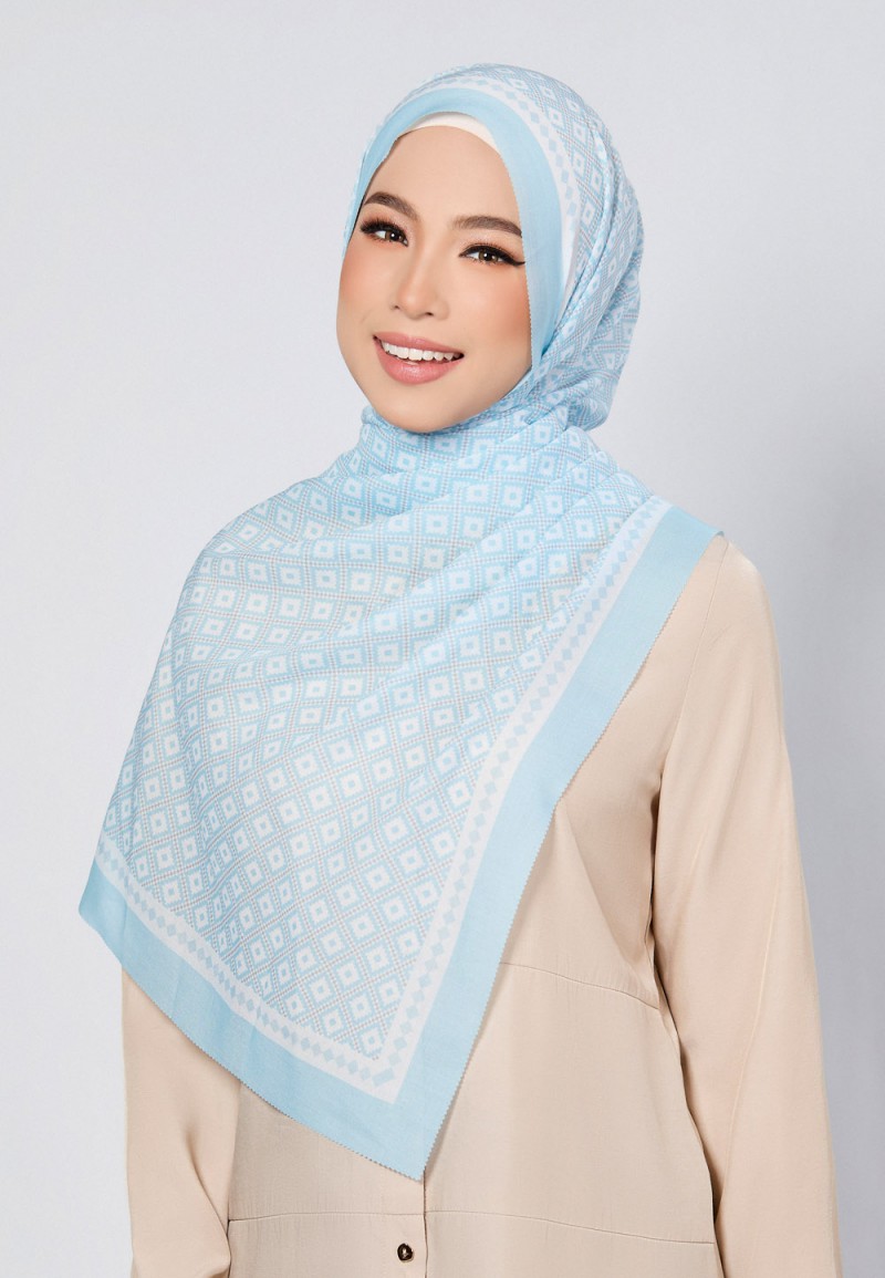 SHAWL CAMIA VOILE LASERCUT