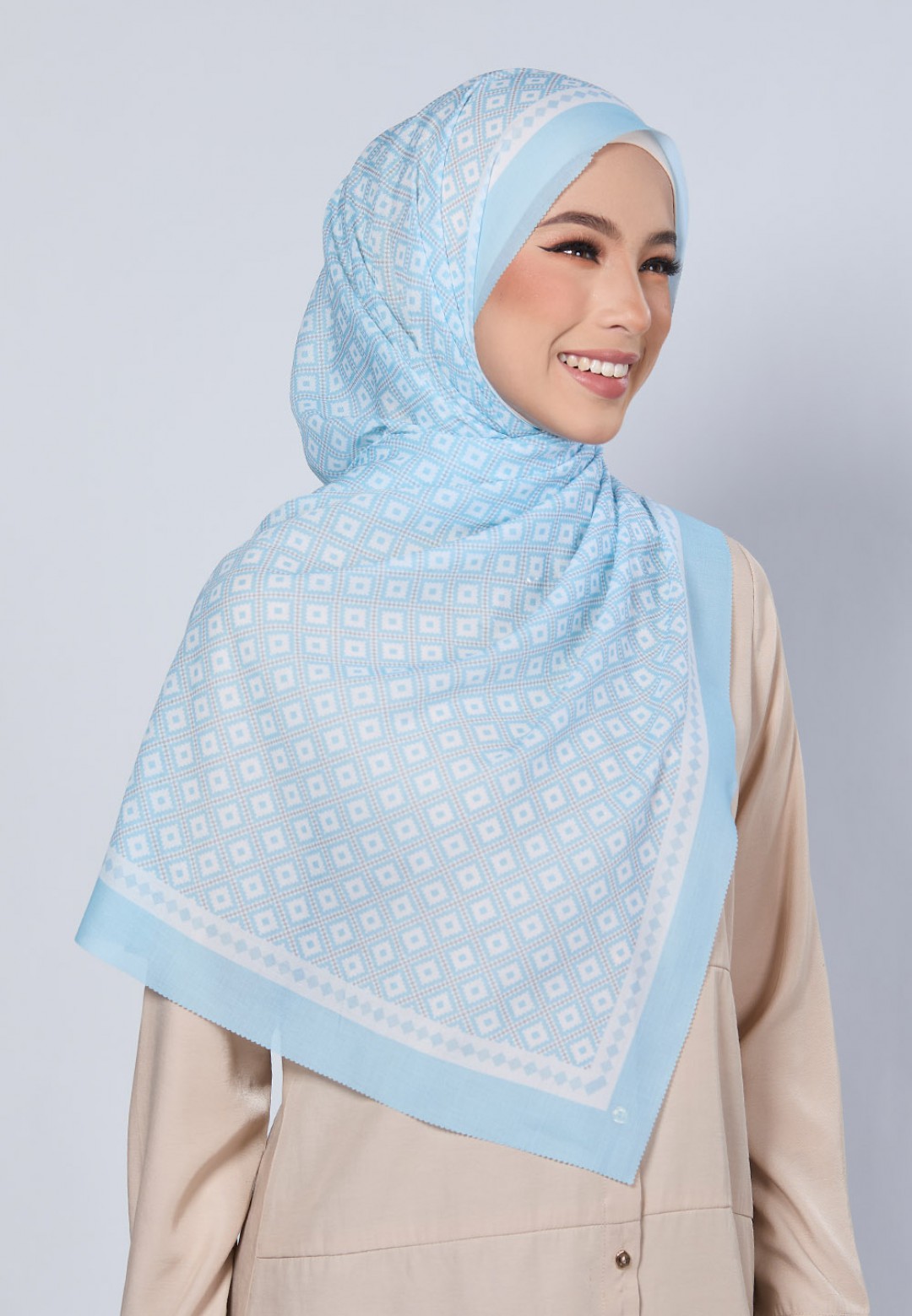 SHAWL CAMIA VOILE LASERCUT