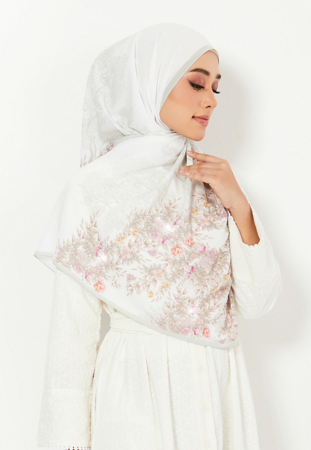 SHAWL 298 FRANCISCA PRINTED DIAMOND