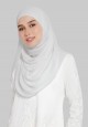 NEQAH SHAWL BRIDAL IN WHITE