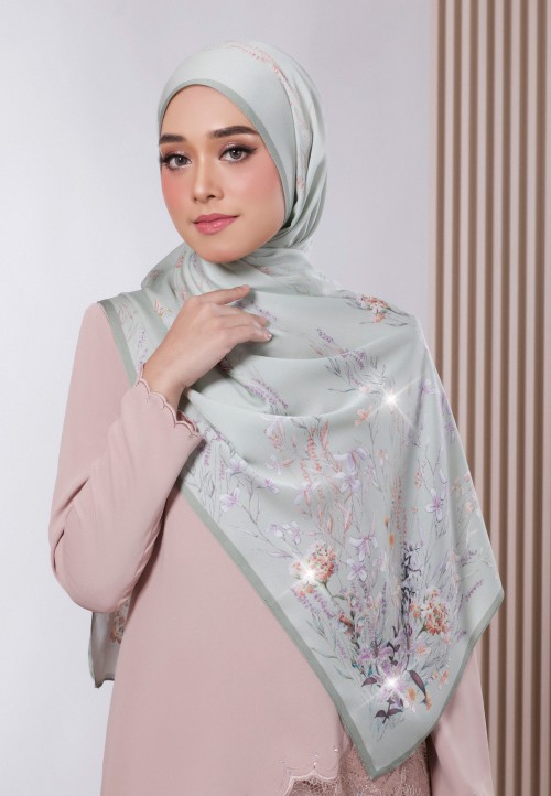 SHAWL 298 BELAIRE PRINTED DIAMOND