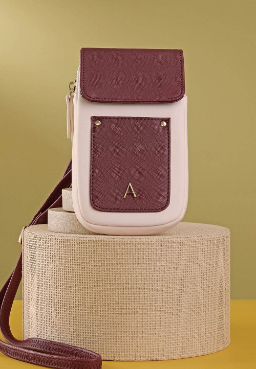 SADDLE PHONE POUCH