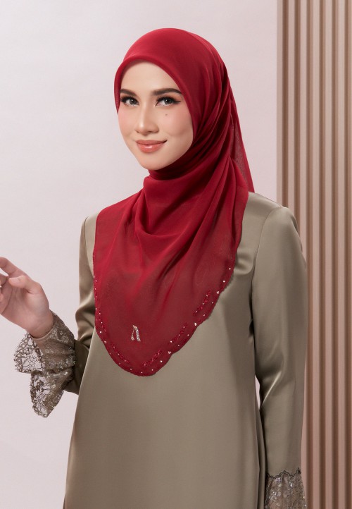 SQ KENANGA VOILE EMBROIDERY DIAMOND 129