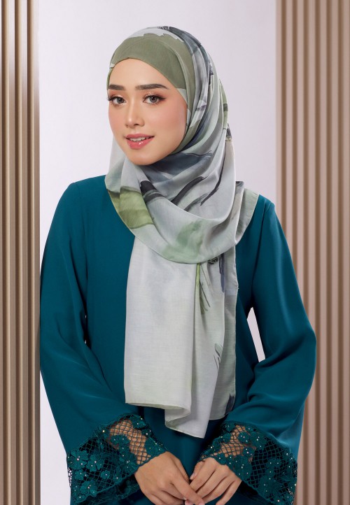 SHAWL SAPPHIRE VOILE PTD 119