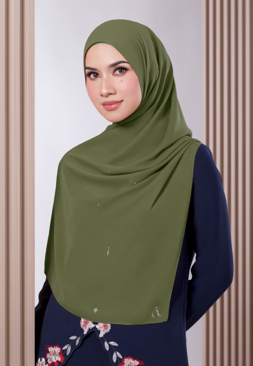 SHAWL WARDAH PLAIN DIAMOND 228