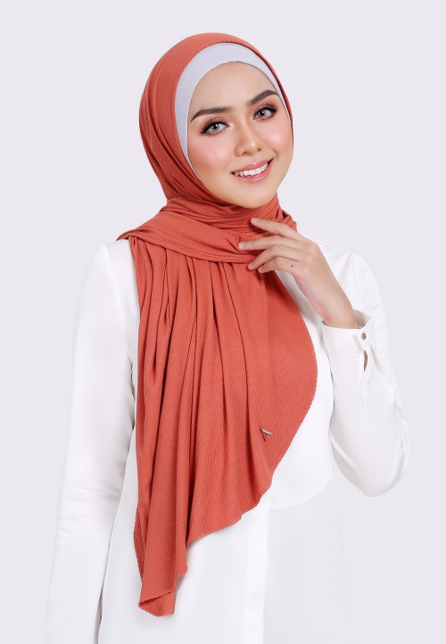 SHAWL RIB KNITTED JERSEY COTTON 129