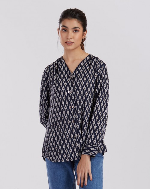 FAIHA PRINTED BLOUSE