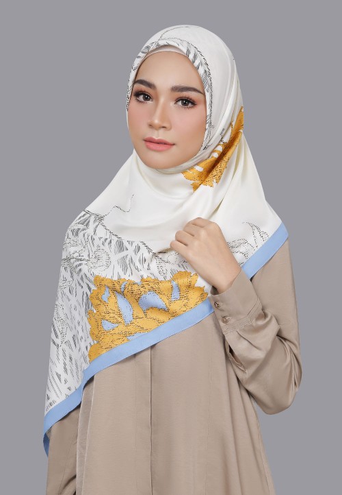 SQ GARDEN TRIBE TWILL PTD WITH FOIL 289
