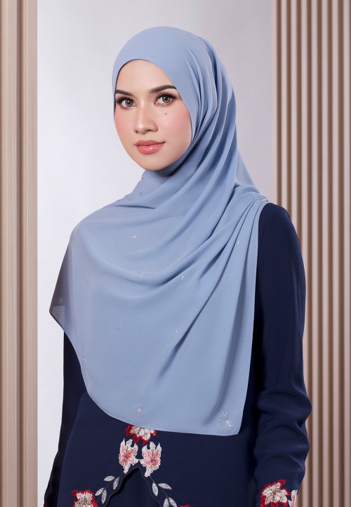 SHAWL WARDAH PLAIN DIAMOND 228