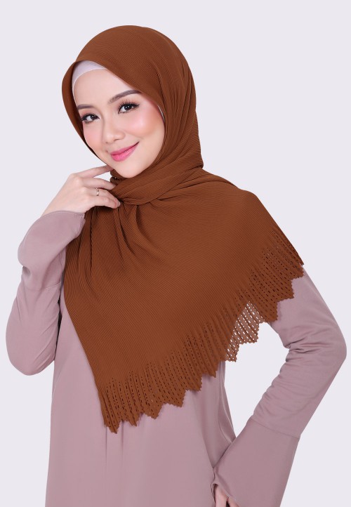 SHAWL LASERCUT PRETTY PLEATS 209