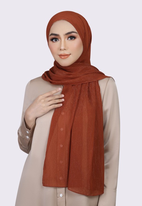 SHAWL 69 METALIC PLAIN