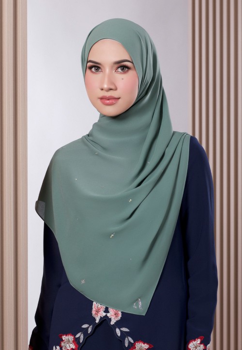 SHAWL WARDAH PLAIN DIAMOND 228