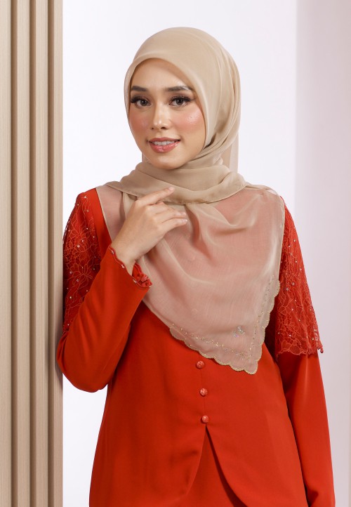 SQ SEROJA VOILE EMBROIDERY DIAMOND 129
